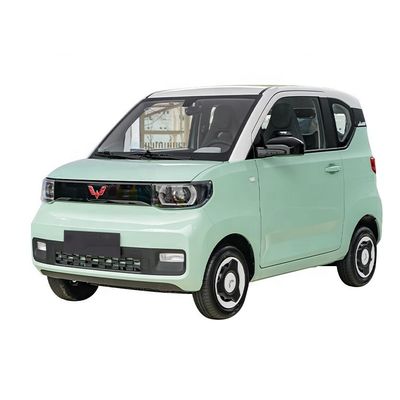 Speed Wuling Hongguang MINI EV 2022 4 zitplaatsen 0KM tweedehands 4 wielen Stad snellaadmachine Elektrische auto's Gebruikte voertuigen